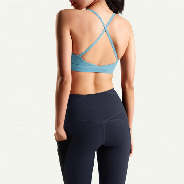 Customized Classic Criscross Back Sports Bra