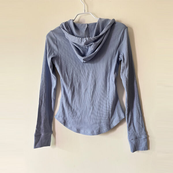 Ribbed Athleisure Zip-up Jacket - Image 2