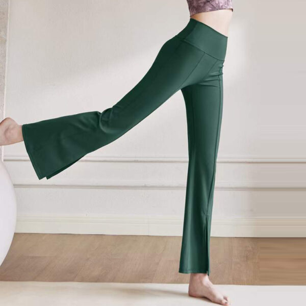 Customized Flexible Athleisure Pants Flare Yoga Pants - Image 2