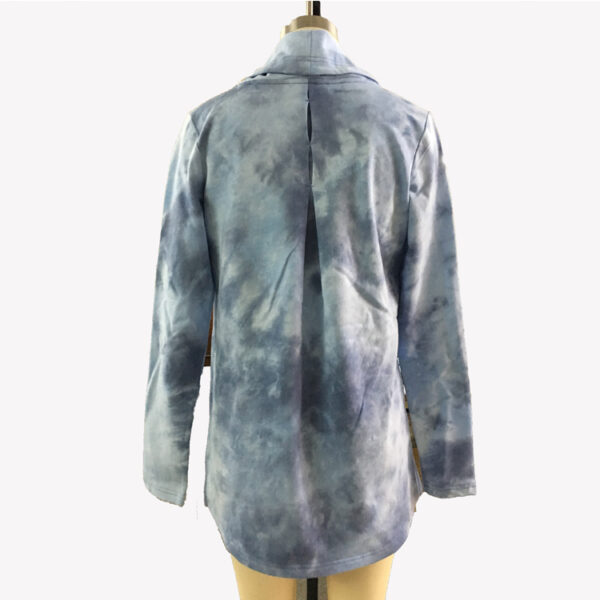 Custom Tie-Dye Cowl Neck Nursing Sweatshirts - Image 2