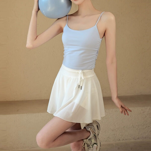 Custom Made Elegant Flowy Athletic Tennis Skirts - Image 3