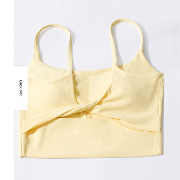 Twisted Back Extended Sports Bra - Image 3