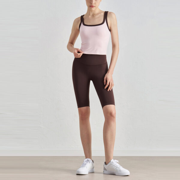 Custom U-neck Sports Tank with Removable Pads