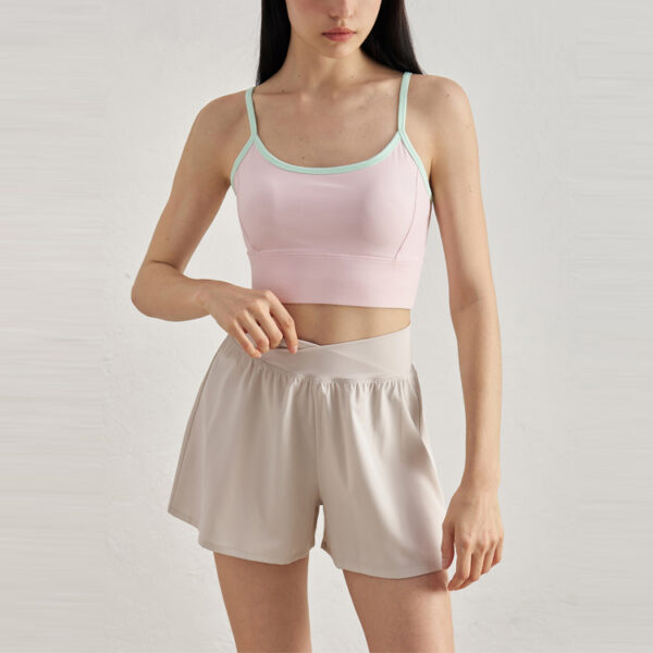 Custom Woven Flare Running Shorts