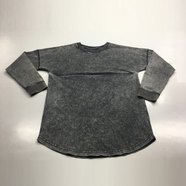 Custom Made Acid Washed Long Sleeve T-shirt