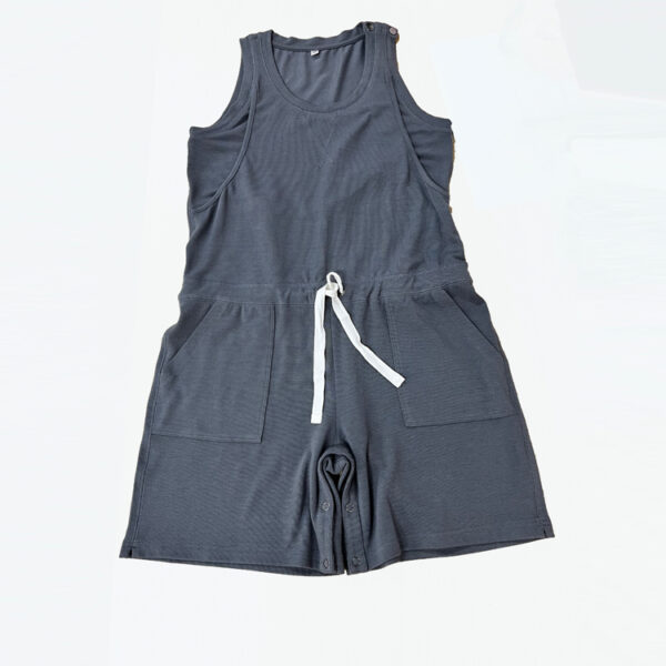 Custom Sleeveless Nursing Romper