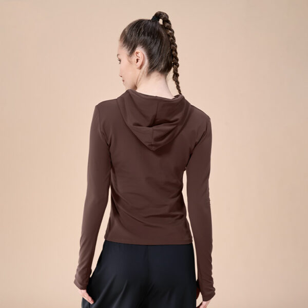 Custom Sports Hoodie Workout Hooded Tops - Image 3