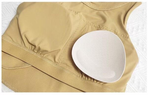 Custom Women Activewear Racerback Cropped Sports Bra - Image 3